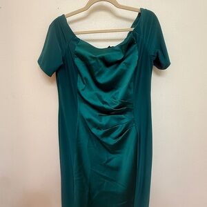 Ralph Lauren Teal Midi Dress